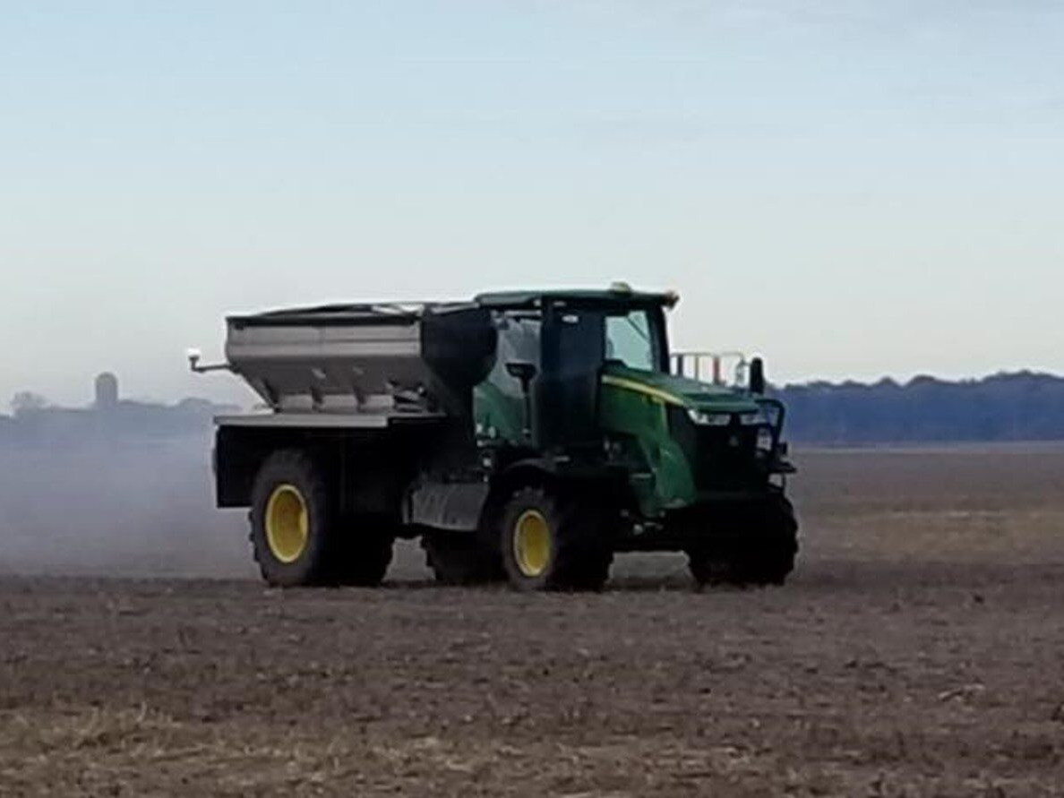 Tractor in Field